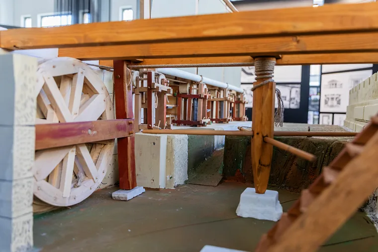 View of the Architecture in Greece exhibition at the former Public Tobacco Factory